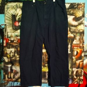 Akademiks Straight Leg Navy Blue Pants 38w